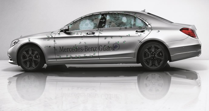 Mercedes-Benz dòng S-Class Guard 2015, siêu xe chống bom đạn dành cho VIP