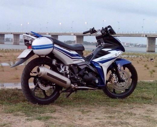 Hình ảnh Yamaha X1R độ độc với pô 4Road