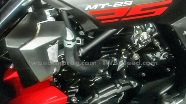 ‘Full HD’ động cơ của chiếc nakedbike Yamaha MT-25