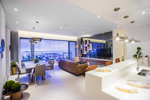Hình ảnh tinh tế nội thất bên trong căn hộ cao cấp Gateway Thao Dien