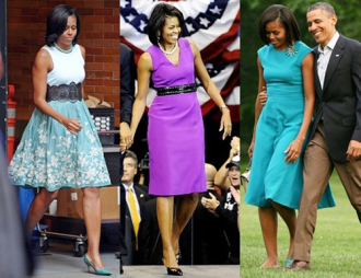 Thói quen mua sắm trang phục của Michelle Obama