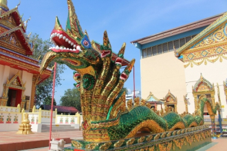 Hình ảnh ngôi chùa có tượng Phật nằm lớn thứ ba thế giới