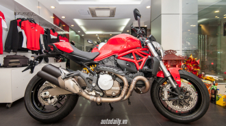 Chi tiết Ducati Monster 821 đầu tiên về Hà Nội