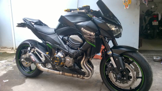 Kawasaki Z800 2015 độ chất lừ của một biker Việt