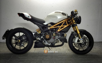 Ducati Monster 1100S chất lừ với bản độ Cafe Racer