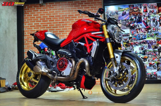 Ducati Monster 1200S với vẻ ngoài hầm hố 