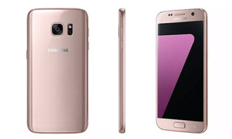 Galaxy S7 vàng hồng trông long lanh và tinh tế