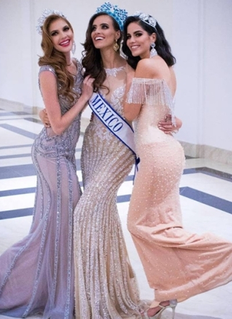 Hoa hậu Mexico mua váy 3.500 USD của NTK Việt 